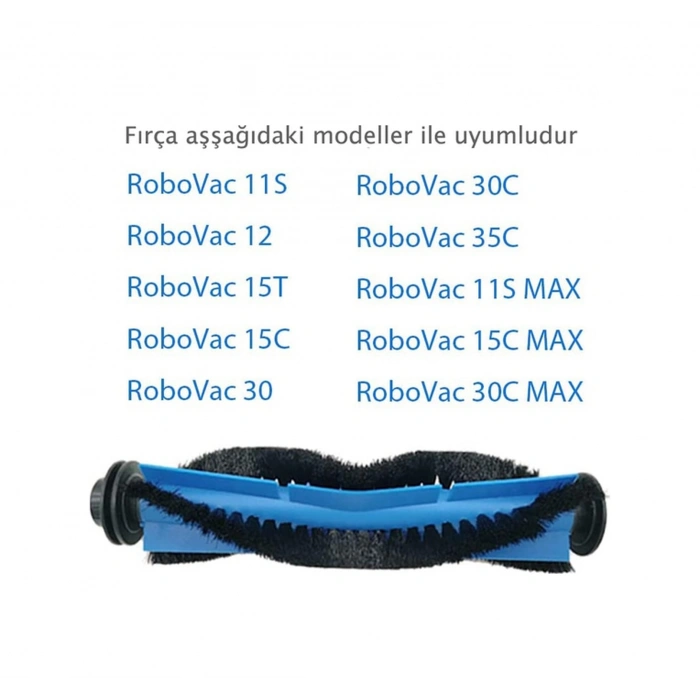 İthalatçı Eufy Uyumlu Robovac 11s - 35c Ana Fırça Siyah