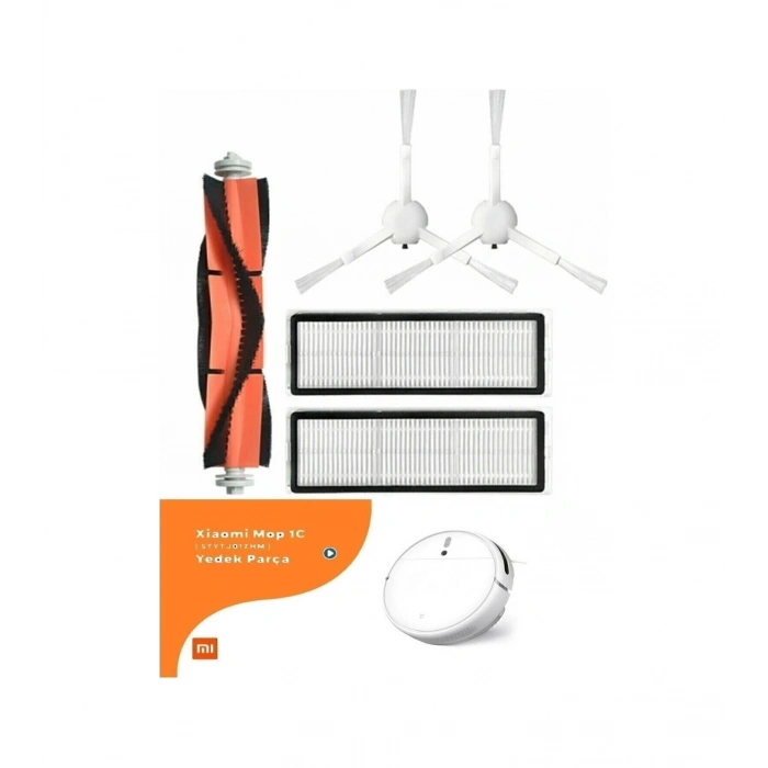 Kırmızı Xiaomi Uyumlu Mi Robot 1c Stytj01zhm Uyumlu Set