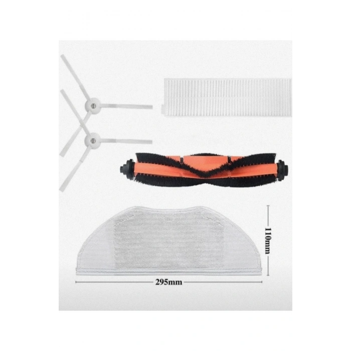 Mi Robot Essentıal 2in1 Filtre Fırça Mop Paspas Set Mjstg1