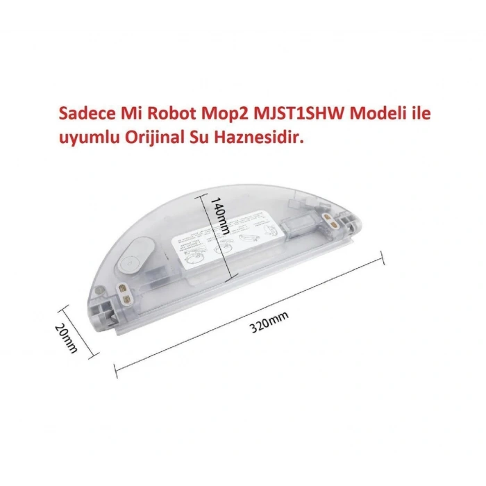 Mi Robot Mop 2 Mjst1shw Ve Lite Modeli Su Haznesi-su Deposu Su Tankı