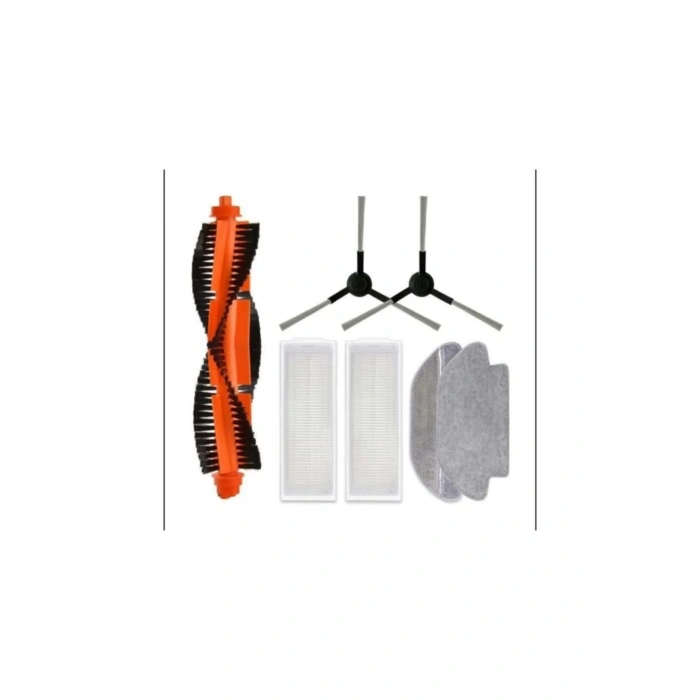 Mop Pro Hepa Filtre -Mop Paspas -Ana Fırça -Yan Fırça Seti