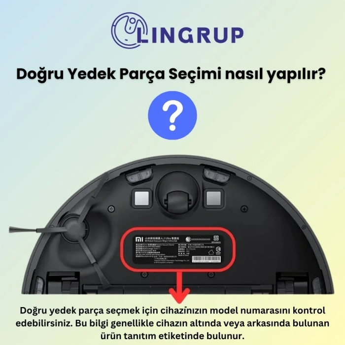 Proscenic M7 Pro Robot Süpürge Uyumlu 5li Yedek Parça Seti