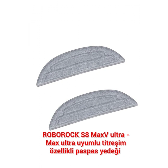 ROBOROCK MaxV ultra titreşim özellikli mop paspas 2 adet