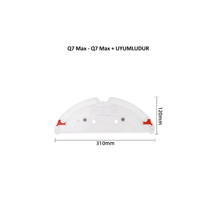 Roborock Q7 Max Plus Su Deposu, Mop, Tutucu Aparat, Paspas 4 Adet