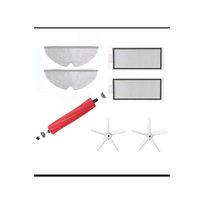 Roborock Q7 Max Yedek Set Hepa Filtre Rulo Ve Mop Paspas - Uyumlu