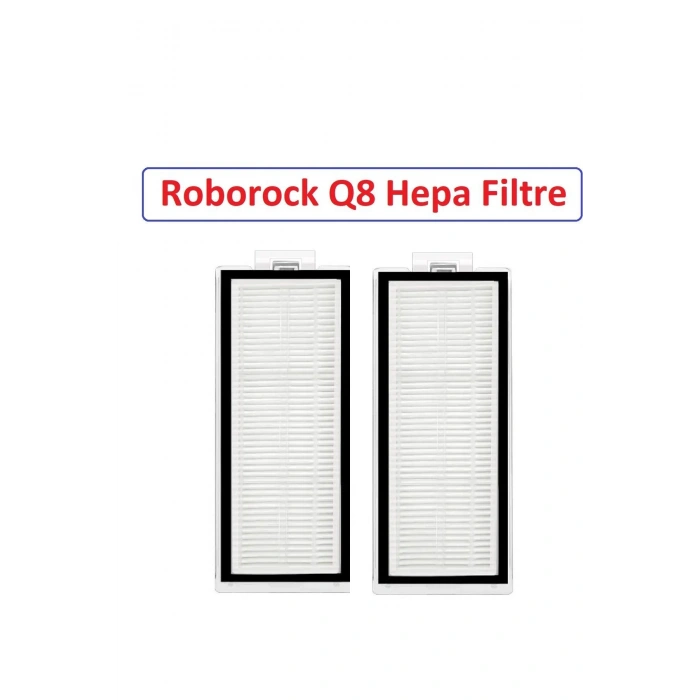 Roborock Q8 Max Plus Uyumlu Hepa Filtre Kutuda 2 adet