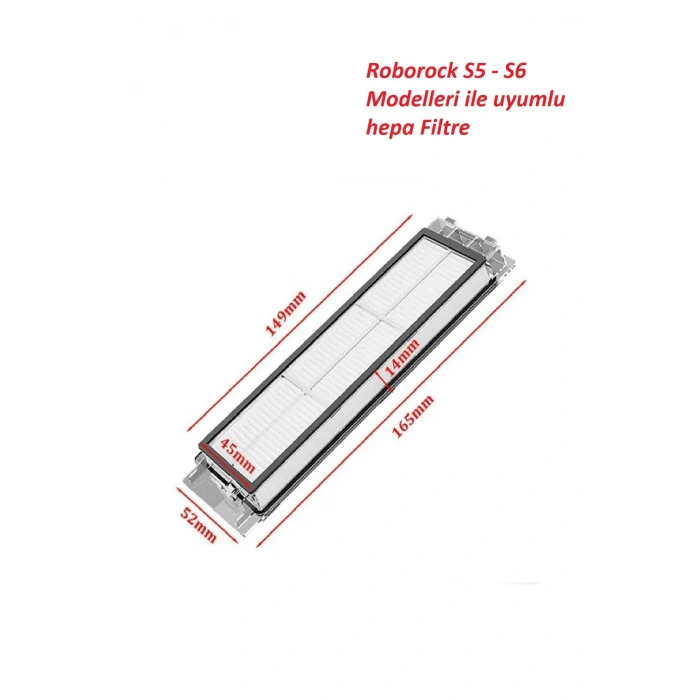 Roborock S5 Max - S6 MaxV Uyumlu Yedek Parça Seti
