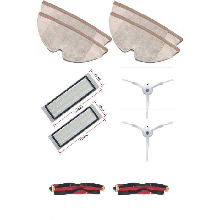 Roborock S5 S6 S50 S60 S65 S55 Uyumlu Set