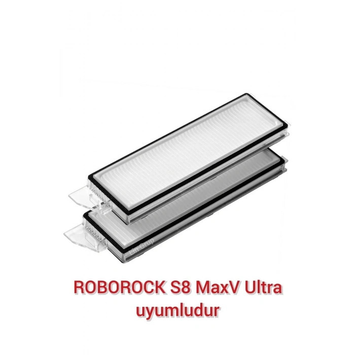 Roborock S8 maxV Ultra uyumlu 2 adet hepa filtre