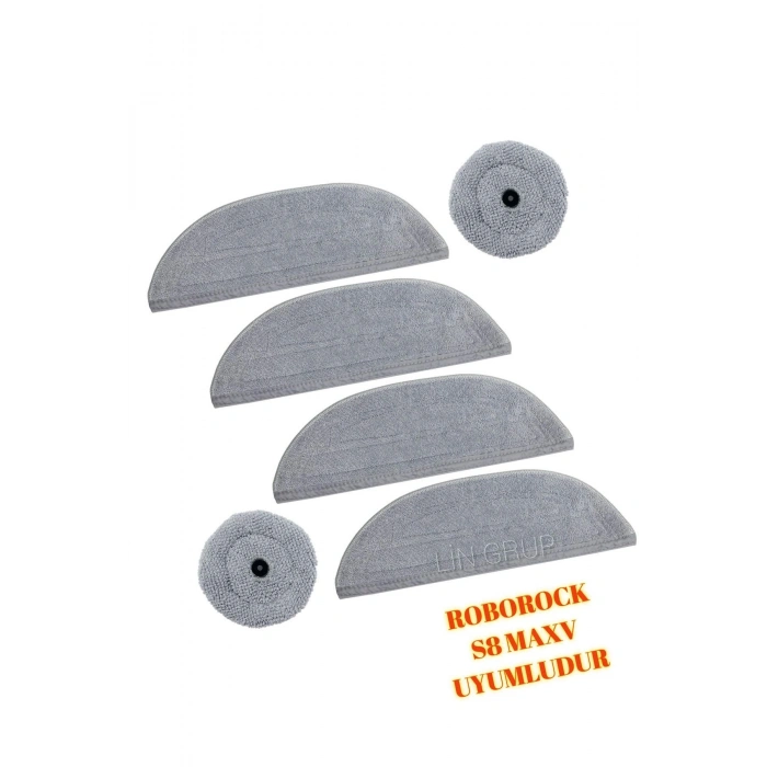 ROBOROCK S8 MaxV Ultra uyumlu kenar süpürme mop paspas