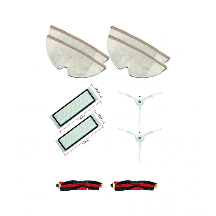 Roborock Uyumlu S5 S6 S50 S60 S65 S55 Uyumlu Set