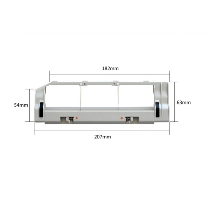 Roborock Uyumlu S50 S51 S55 S5 Max Uyumlu Orta Fırça Kapağı