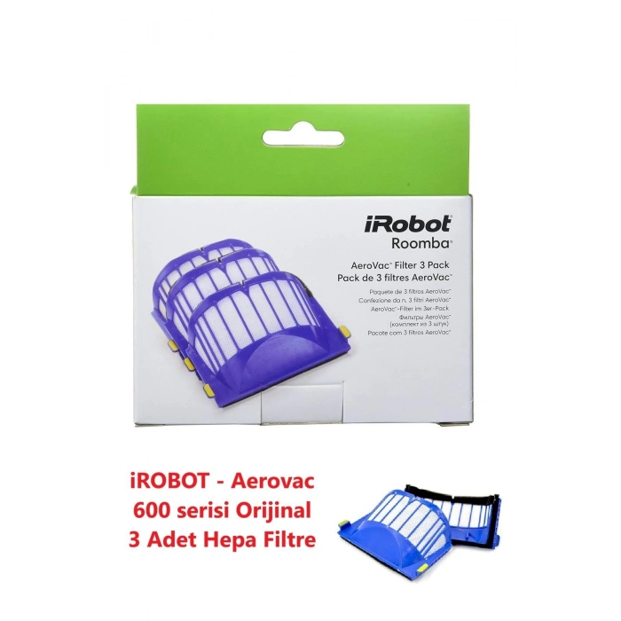Roomba 600 Serisi Orijinal Hepa Filtre 3 Adet