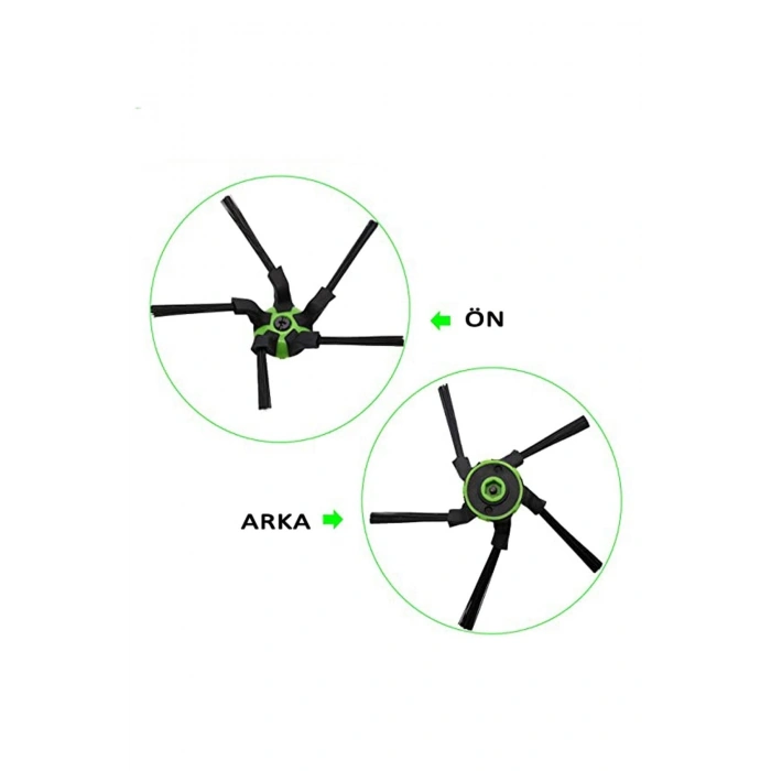 Roomba S9 Uyumlu 2 Adet Yan Fırça