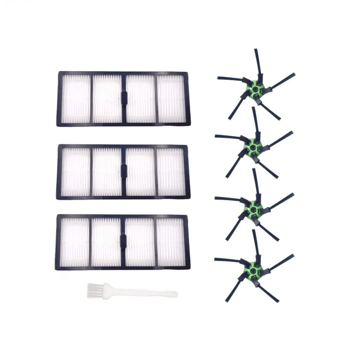 Roomba S9 Uyumlu Hepa Filtre,Yan Fırça Seti (7 Parça)