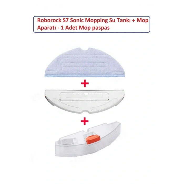 S7 Sonic Mopping Ultra Plus Su Deposu Haznesi Mop Aparatı ve 1 adet Paspas