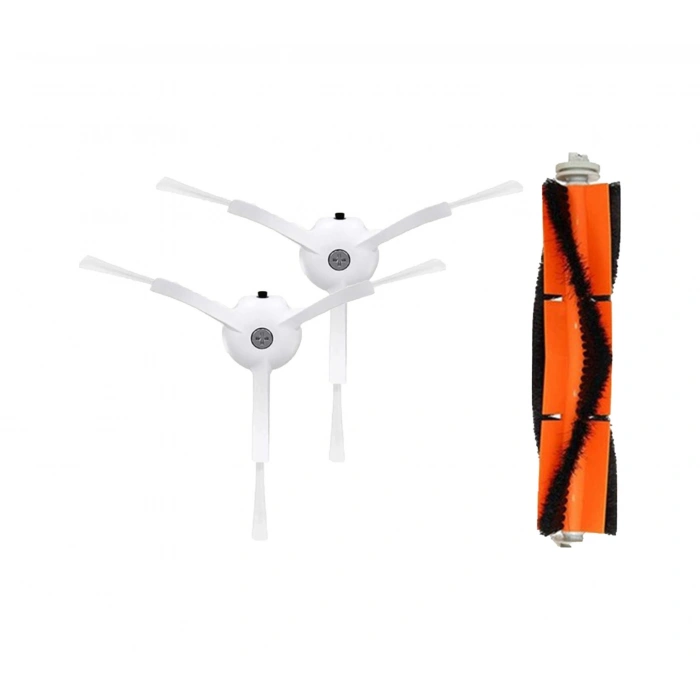 Srfn Ticaret Xiaomi Mi Robot Vacuum Mop 2 Lite Mjstl Akıllı Robot Süpürge Set 1 Adet Ana Fırça 2 Adet Yan Fırça