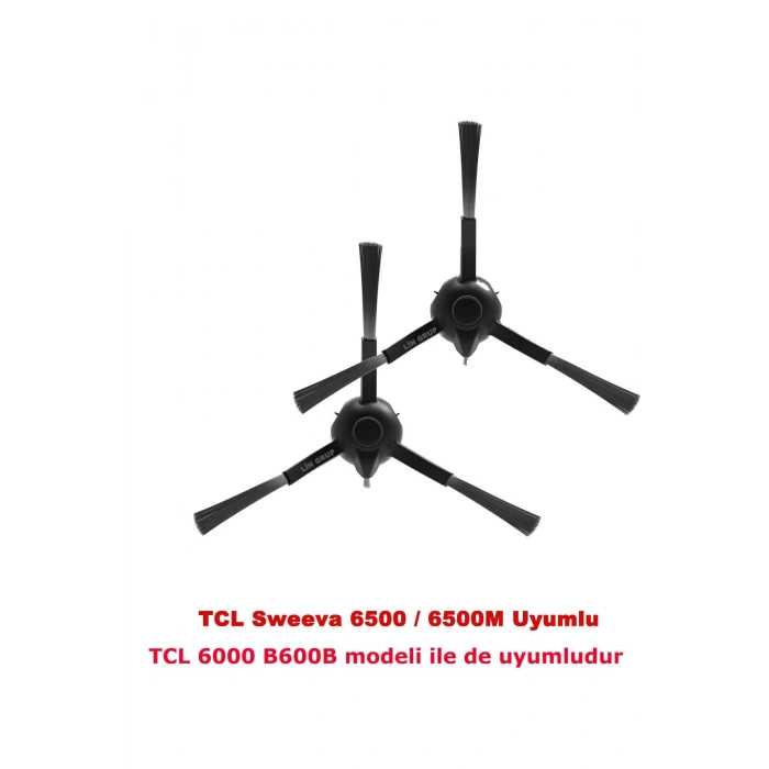 TCL Sweeva 6000 Mopsuz model no: B600B uyumlu Yan Fırça 2 adet