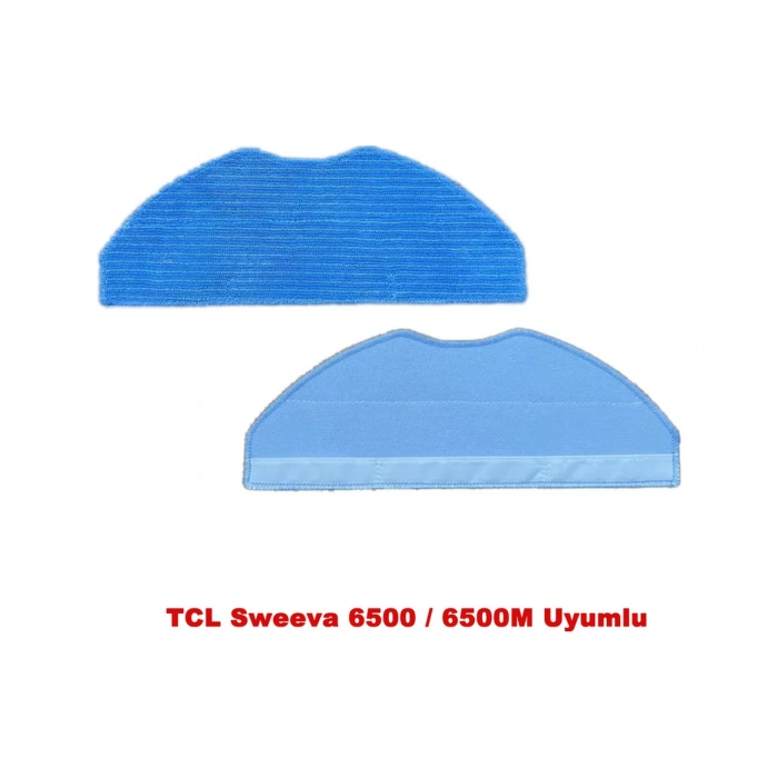 Tcl Uyumlu Sweeva 6500 / 6500m Uyumlu 2 Adet Mop Paspas Bezi