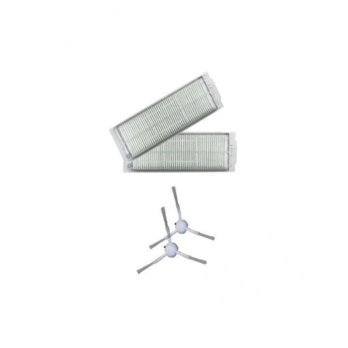 Vacuum Mop Pro Seti: 2 Adet Hepa Filtre - 2 Adet Yan Fırça