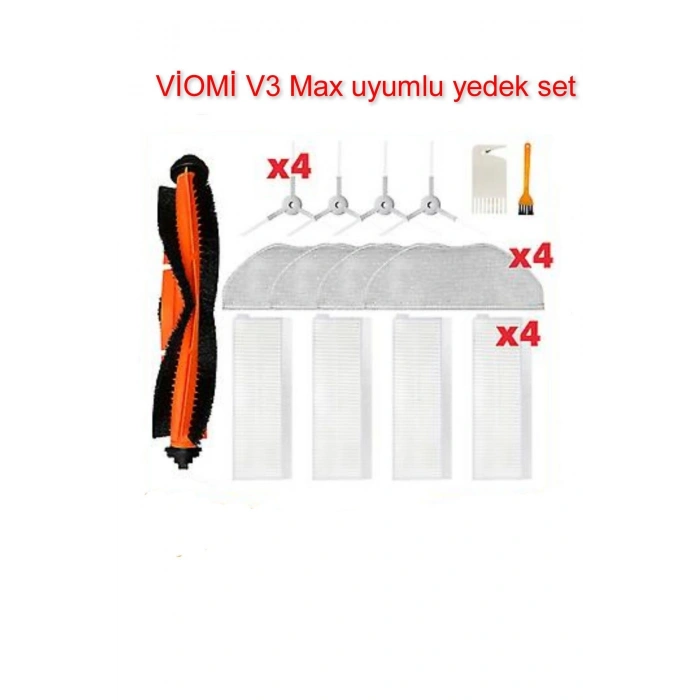 Viomi V3 max uyumlu yedek parça seti