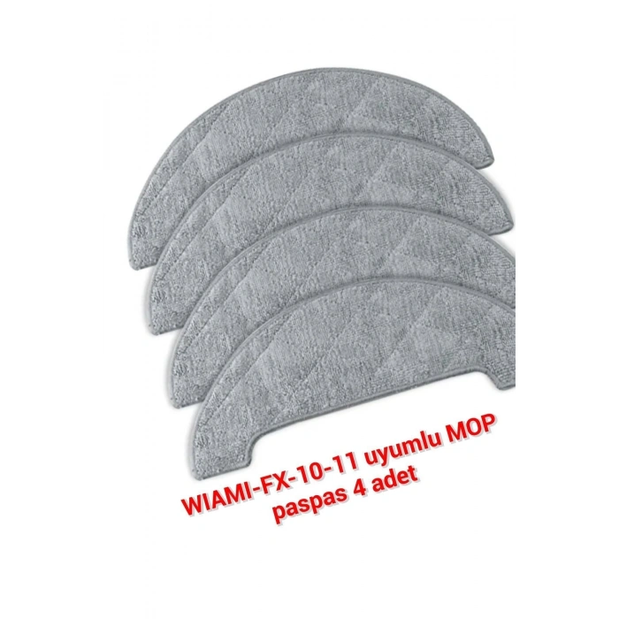 Wiami FX-10 ve FX-11 4 adet mop paspas bezi mikrofiber