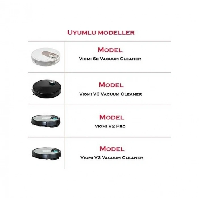 Xiaomi Mi Robot Vacuum Mop Pro Uyumlu 2li Yan Fırça (2 Adet)