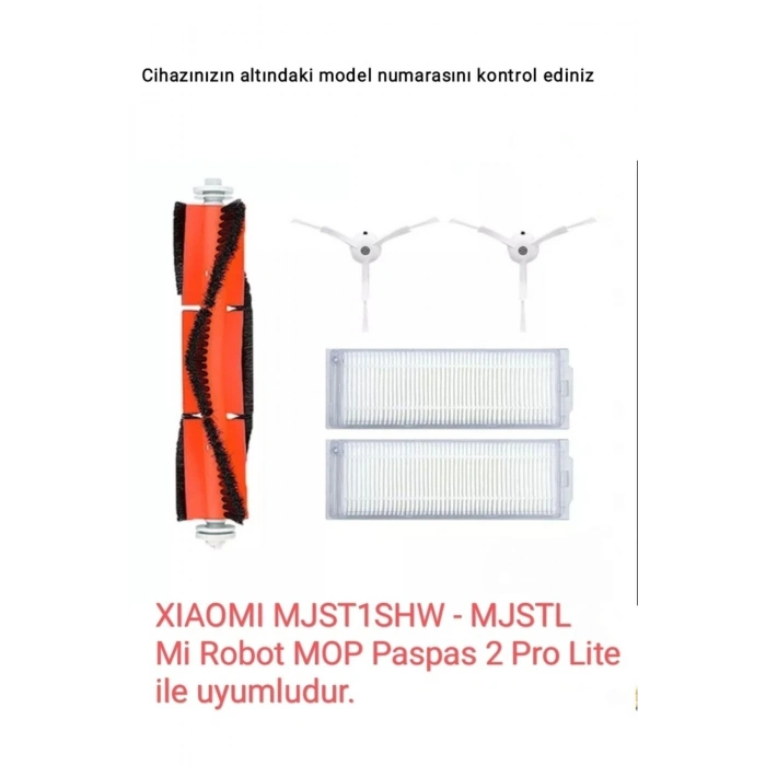 Xiaomi Mi Robot Vakumlu Paspas 2 Pro Mjst1shw Mjstl Set - Uyumlu Yedek Set