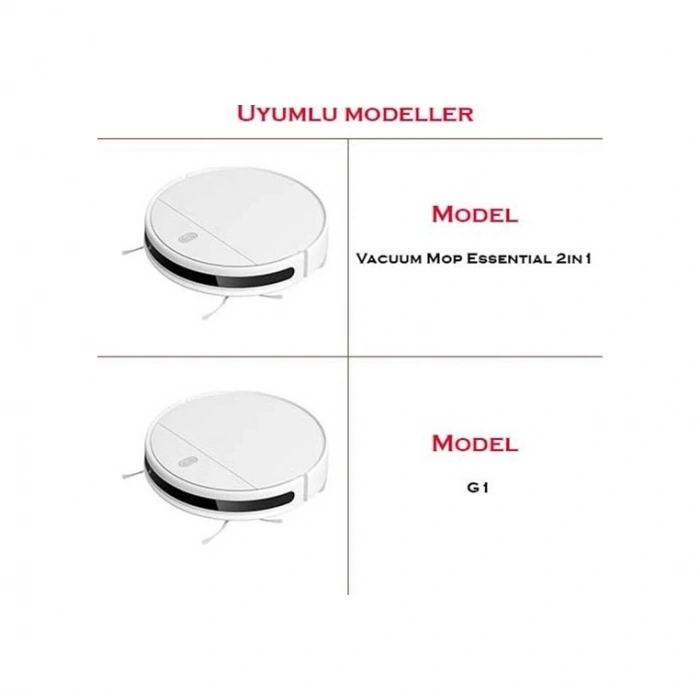 Xiaomi Mi Vacuum Mop 2in1 Essential Uyumlu 4 Parça Set