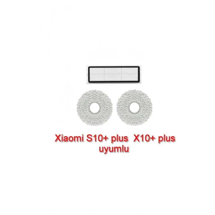 Xiaomi S10+ plus ve X10+ plus uyumlu mop paspas filtre