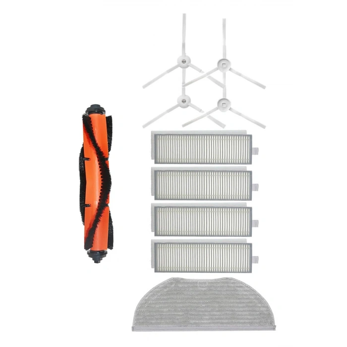 Xiaomi Vacuum Mop 2in1 Essential (MJSTG1) Robot Süpürge Uyumlu 10lu Yedek Parça Seti