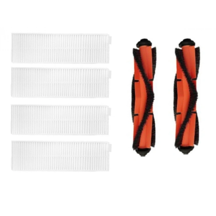 Xiaomi Vacuum Mop 2in1 Essential (MJSTG1) Robot Süpürge Uyumlu 6lı Yedek Parça Seti