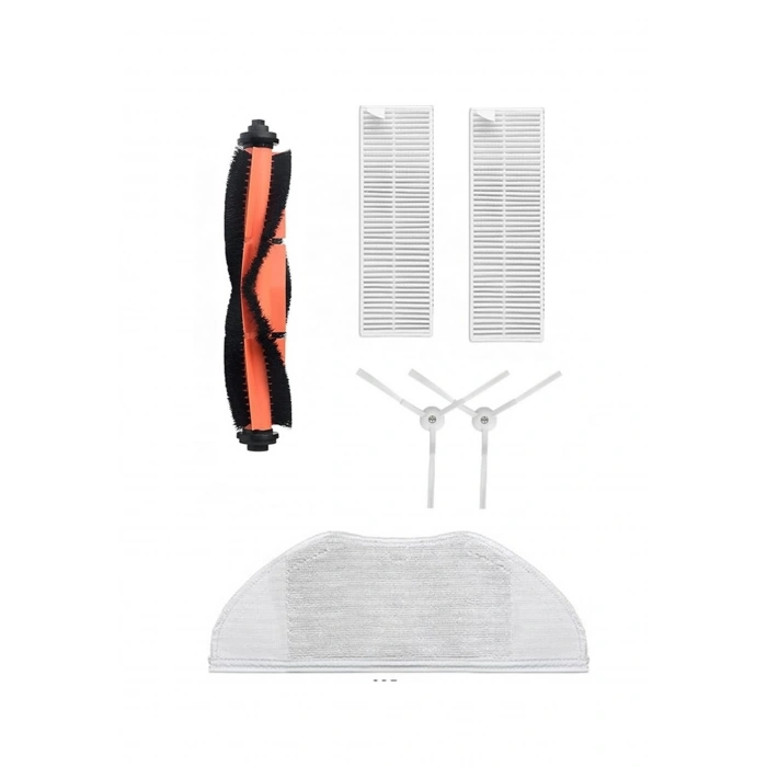 Xiaomi Vacuum Mop 2in1 Essential (MJSTG1) Robot Süpürge Uyumlu 6lı Yedek Parça Seti