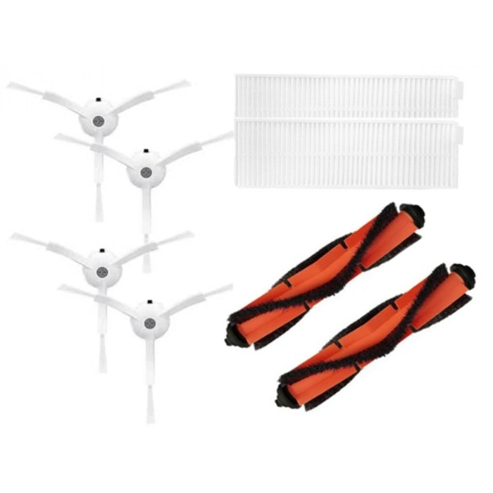 Xiaomi Vacuum Mop 2in1 Essential (MJSTG1) Robot Süpürge Uyumlu 8li Yedek Parça Seti