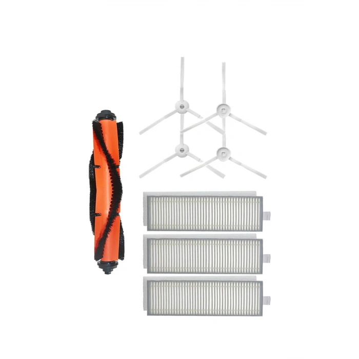 Xiaomi Vacuum Mop 2in1 Essential (MJSTG1) Robot Süpürge Uyumlu 8li Yedek Parça Seti