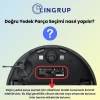 360 Vacuum Mop Cleaner S10 Robot Süpürge Uyumlu Batarya 4900 mAh -
