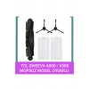 TCL Sweeva 6000 6500 mopsuz model Uyumlu Yedek Fırça Filtre Seti