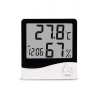 Derece Termometre Isı Nem Saat Alarm Mini Dijital Termometre Nem Ölçer Oda Sıcaklığı