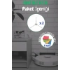 Vacuum Mop Lite-Vacuum Mop 2 Pro (MJST1SHW*Model No Dikkat)Yan Fırça,RotRever Bezi Seti-3 Parça