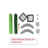 Lin Grup Irobot Roomba Combo J7+ Uyumlu Yedek Mop Paspas Hepa Filtre Fırça Toz Torbası