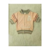 Lin Grup Kız Çocuk Pudra Pembe  Sweatshirt Takım  Fermuarlı 3 Parça