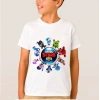 Brawl Stars Baskılı Unisex Tişört Beyaz 11 - 12 Yaş