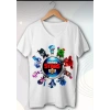 Brawl Stars Uyumlu Baskılı V Yaka Çocuk Tişört