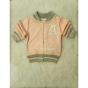 Kız Çocuk Pudra Pembe Sweatshirt Takım Fermuarlı 3 Parça