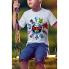 Kız-erkek Browl Stars Baskılı Tişört T-shirt
