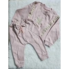Kız Şerit Dantelli Kelebek Desen Sweatshirt Ve Fiyonk Figürlü Alt Eşofman Takım