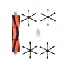 Mijia 1c.vacuum Mop 1c Ve 2c Ile- Mop Pro 2+ 3d-mop 2 Ultra Mop 2 Pro Uyumlu Siyah Set-6 Adet