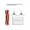 Mop 2 Pro Lite Mjst1shw Uyumlu Fırça Hepa Filtre Seti