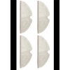 Roborock Uyumlu S5 Max - S6 Maxv Uyumlu 4 Adet Mop Paspas