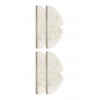Roborock Uyumlu S5 Max Uyumlu 4 Adet Mop Microfiber Bez